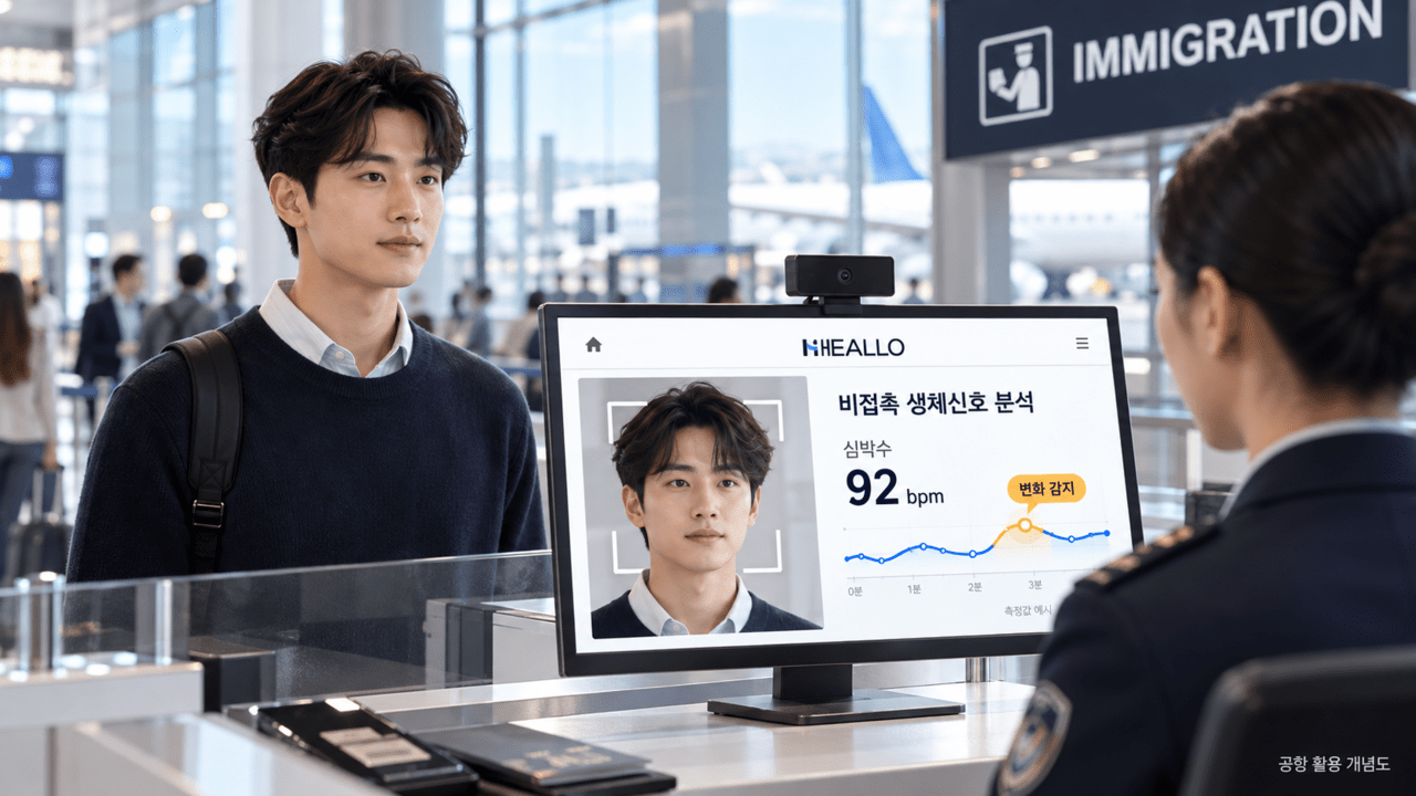 쿠도커뮤니케이션, 비접촉 생체신호 솔루션 '헬로'로 보안·공공안전 시... - 뉴스 썸네일 이미지
